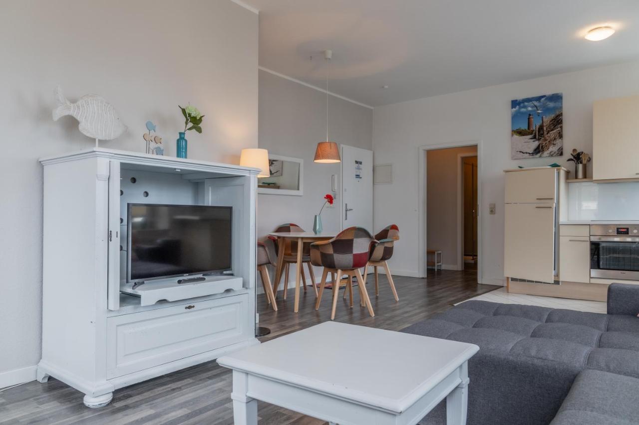 Strandnahe 2-Raum-Ferienwohnung Im Zentrum - Residenz Strandeck Fewo 02 Гьорен Екстериор снимка